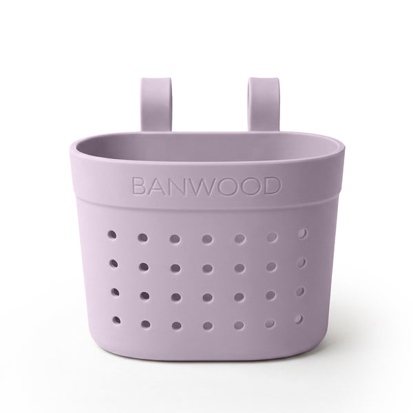 Banwood ECO Pin & Ride Scooter/Bike Basket (Lavender)