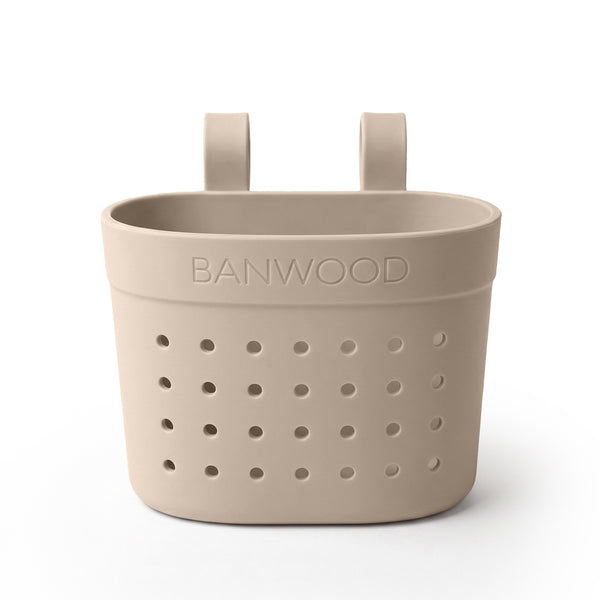 Banwood ECO Pin & Ride Scooter/Bike Basket (Sand)