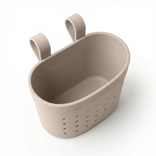 Banwood ECO Pin & Ride Scooter/Bike Basket (Sand)