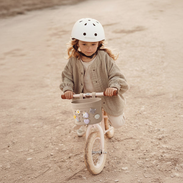 Banwood ECO Pin & Ride Scooter/Bike Basket (Sand)