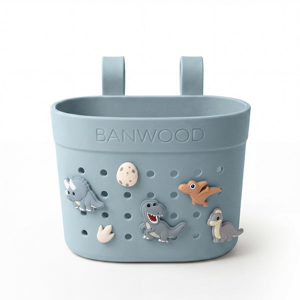 Banwood ECO Pin & Ride Scooter/Bike Basket (Teal)