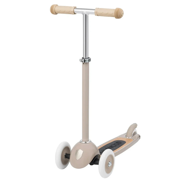 Banwood Kids Scooter with Basket (Beige)