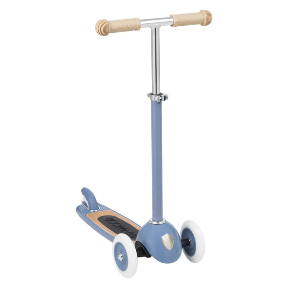 Banwood Kids Scooter with Basket (Blue)