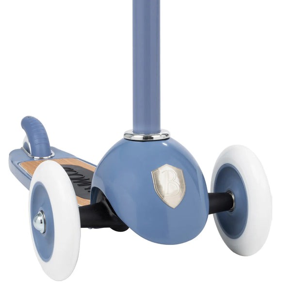 Banwood Kids 3 Wheel Scooter with Basket (Blue)