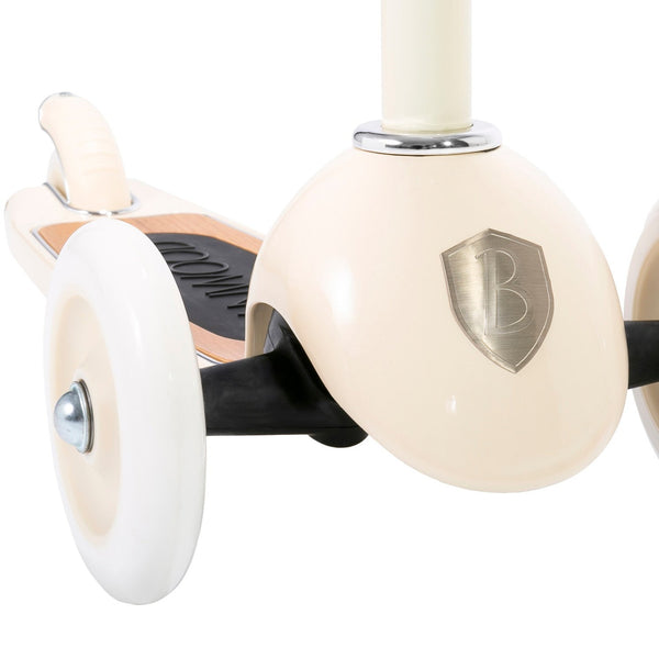 Banwood Kids Scooter with Basket (Cream)