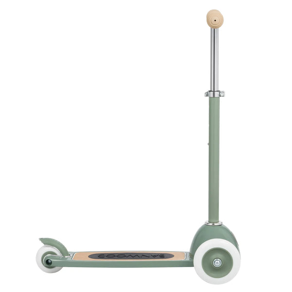 Banwood Kids 3 Wheel Scooter with Basket (Forest)