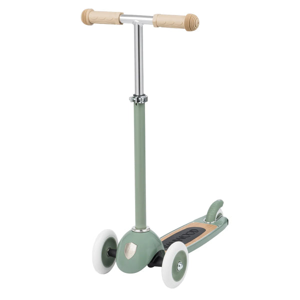 Banwood Kids 3 Wheel Scooter with Basket (Forest)