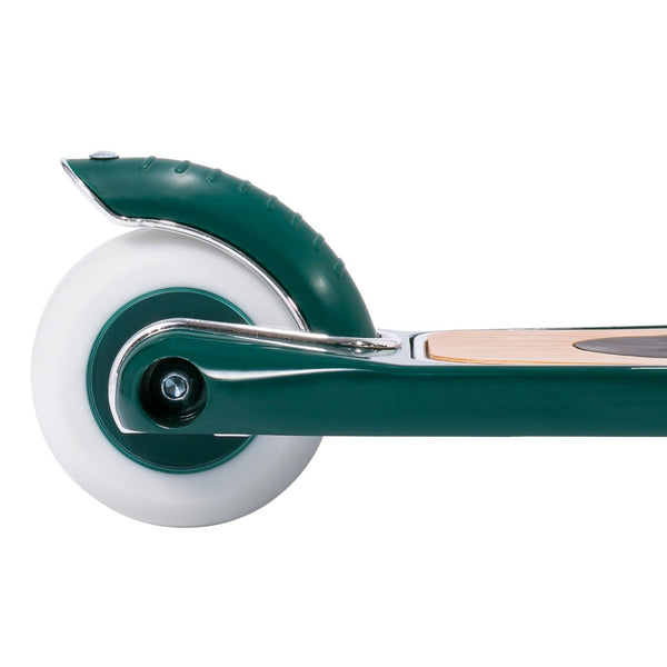 Banwood Kids Scooter with Basket (Dark Green)