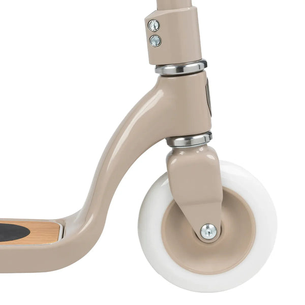 Banwood Kids Maxi Scooter with Basket (Beige)