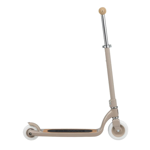 Banwood Kids Maxi Scooter with Basket (Beige)
