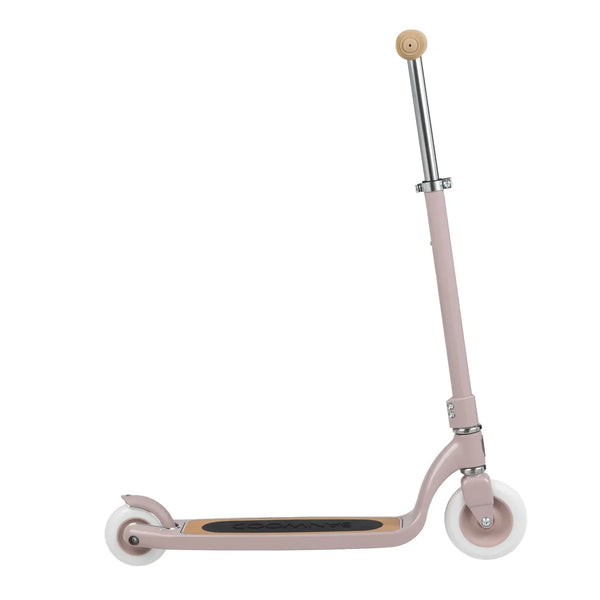 Banwood Kids Maxi Scooter with Basket (Dusty Pink)