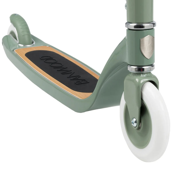 Banwood Kids Maxi Scooter with Basket (Forest)