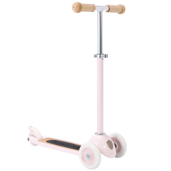 Banwood Kids Scooter with Basket (Pink)