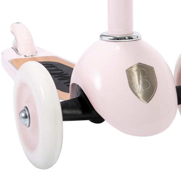 Banwood Kids Scooter with Basket (Pink)