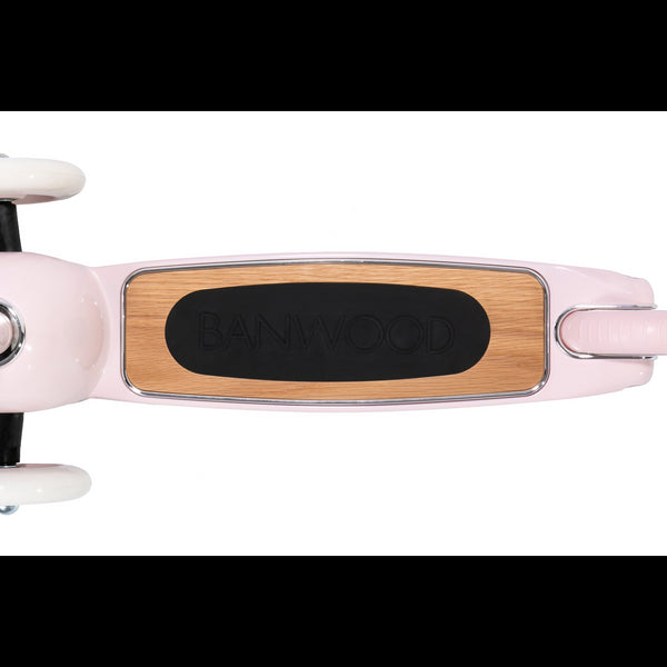 Banwood Kids Scooter with Basket (Pink)