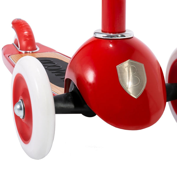 Banwood Kids Scooter with Basket (Red)