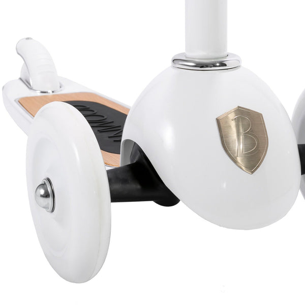 Banwood Kids Scooter with Basket (White)