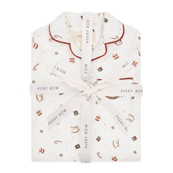 Baby Nutcracker Organic Cotton Flannel Sleepsuit