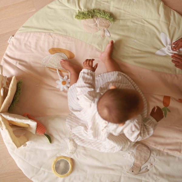 Organic Cotton Sensory Activity Playmat (Chamomile)