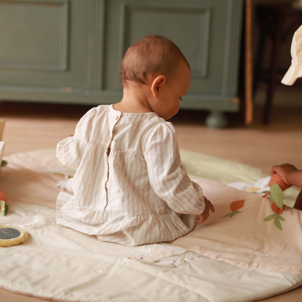 Organic Cotton Sensory Activity Playmat (Chamomile)