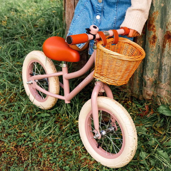Banwood First GO! Balance Bike (Dusty Pink)