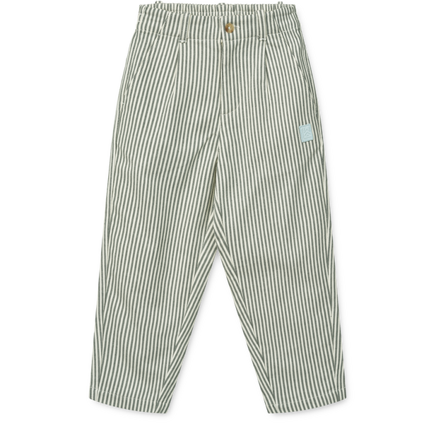 Beal Stripe Pants (Stripe Whale Blue / Creme de la Creme)