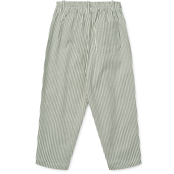 Beal Stripe Pants (Stripe Whale Blue / Creme de la Creme)