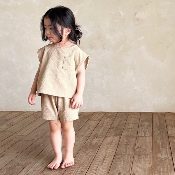 Ade Top and Shorts Summer Set (Oat)