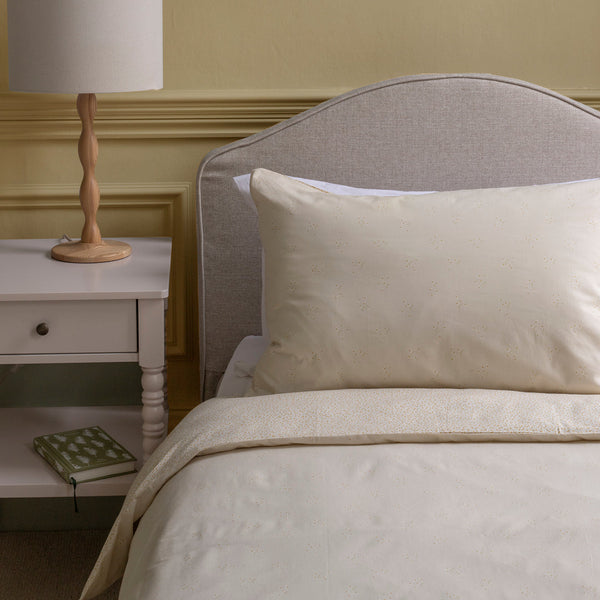 Organic Cotton Single Bedding Set (Wild Chamomile)