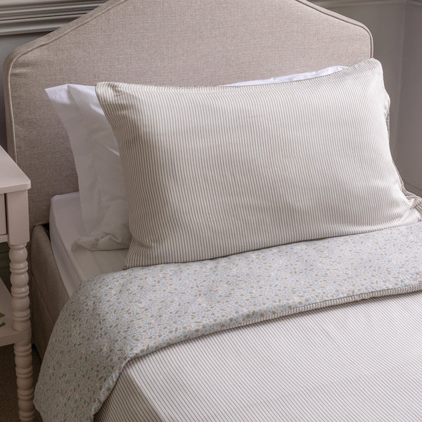 Organic Cotton Single Bedding Set (Stripe)