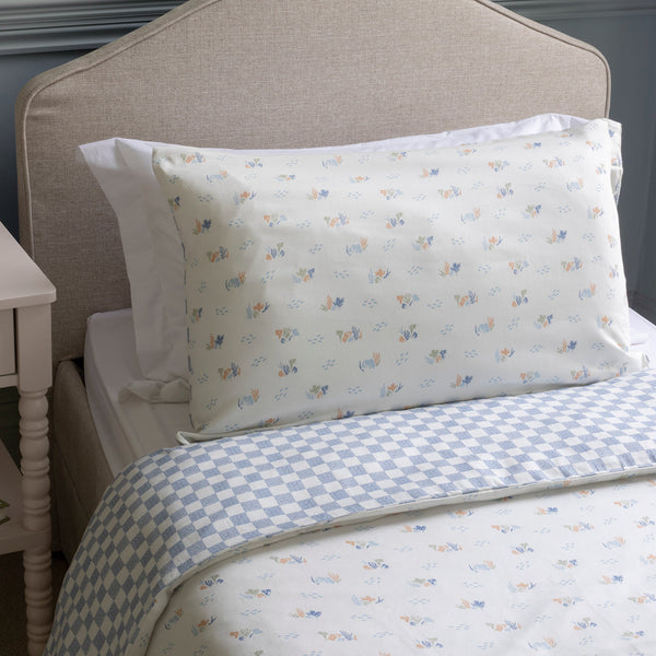 Organic Cotton Single Bedding Set (Coastline)