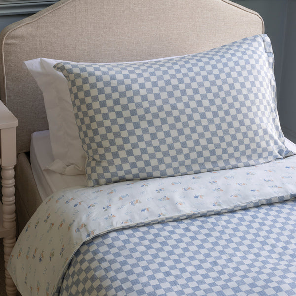 Organic Cotton Single Bedding Set (Waves)