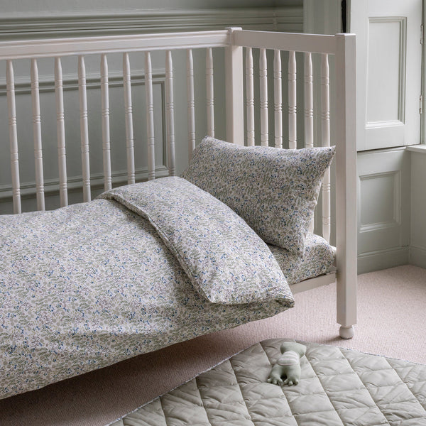 Organic Cotton Cotbed Bedding Set (Riverbank)