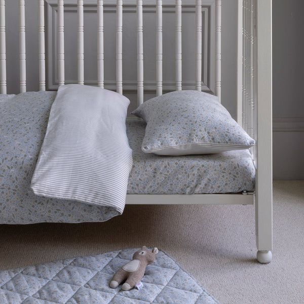 Organic Cotbed Fitted Sheet (Nature Trail)
