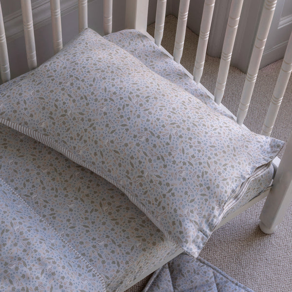 Organic Cotbed Fitted Sheet (Nature Trail)