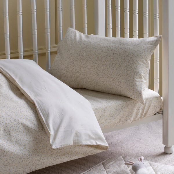 Organic Cotton Cotbed Bedding Set (Daisy Meadow)