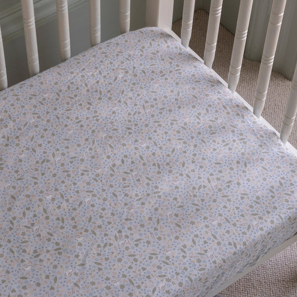 Organic Cotbed Fitted Sheet (Nature Trail)