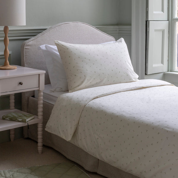 Organic Cotton Single Bedding Set (Nettle Scatter)