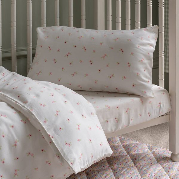 Organic Cotton Cotbed Bedding Set (Anemone)