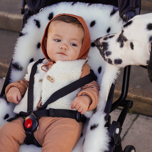Sheepskin Snuggler (Dalmatian)