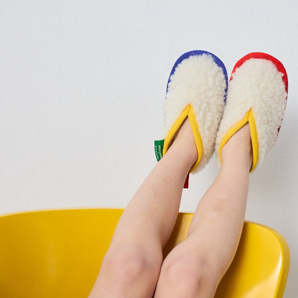 BOBO X BINI Merino Wool Baby Booties