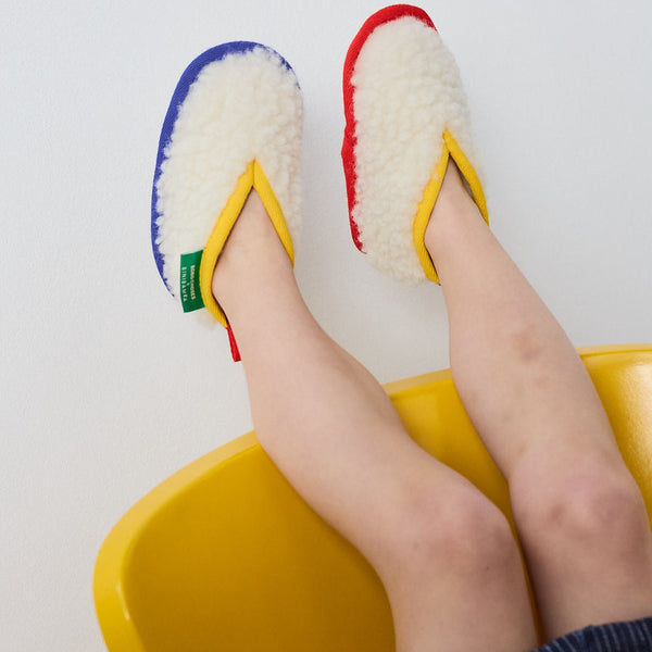 BOBO X BINI Merino Wool Baby Booties