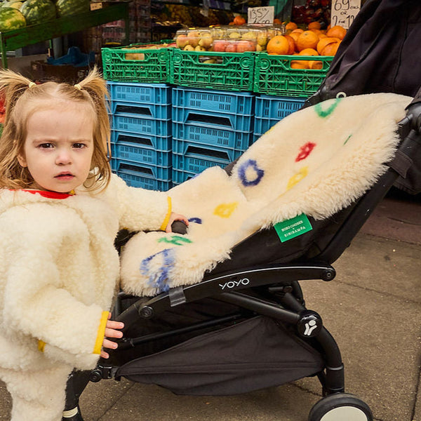 Bobo Letterland Sheepskin Snuggler