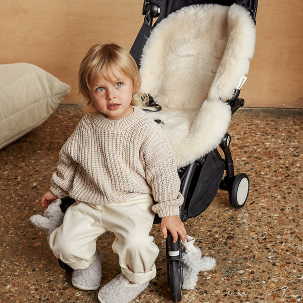 Sheepskin Snuggler (Milk)