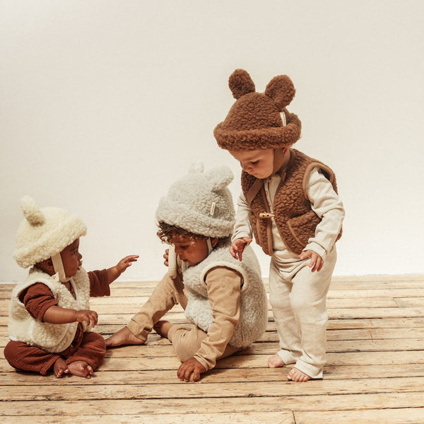 Bini Merino Teddy Hat (Cloud)