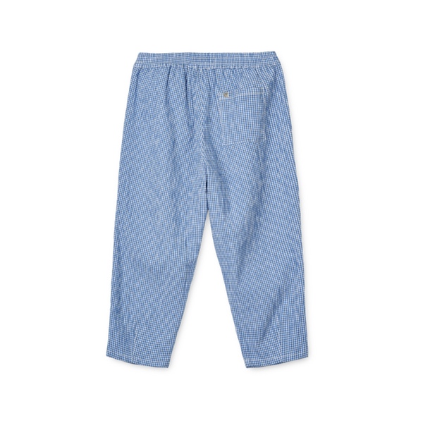Cotton checked pants discount