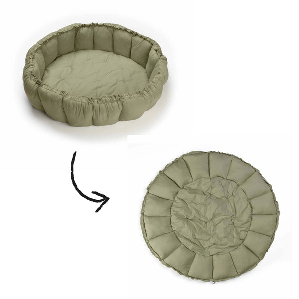 Coco Bloom Baby Nest and Playmat (Meadow Green)-PRE ORDER END OF APRIL