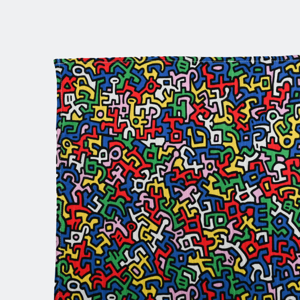 Etta Loves x Keith Haring 'Brazil' Sensory Baby Comforter