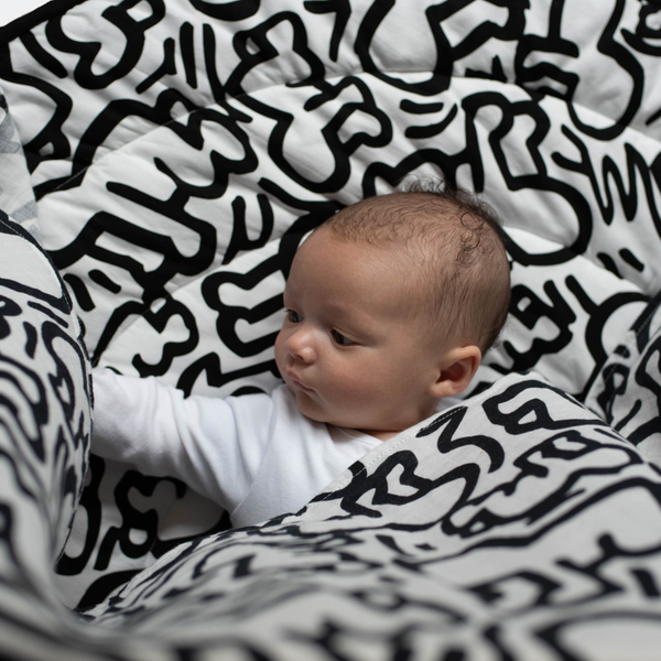 Etta Loves x Keith Haring Sensory Reversible Playmat