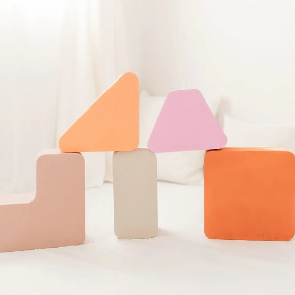 Triangle Foam Play Blocks (Earth Collection)